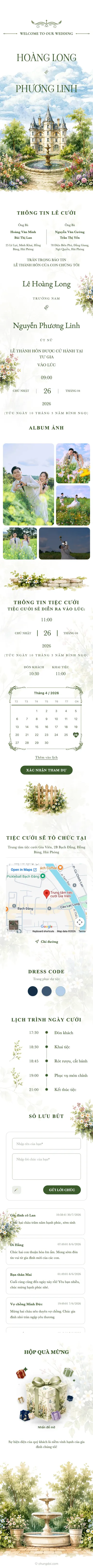 Lâu Đài - Xanh